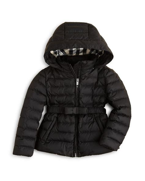 burberry junior jacket|burberry girls janie puffer jacket.